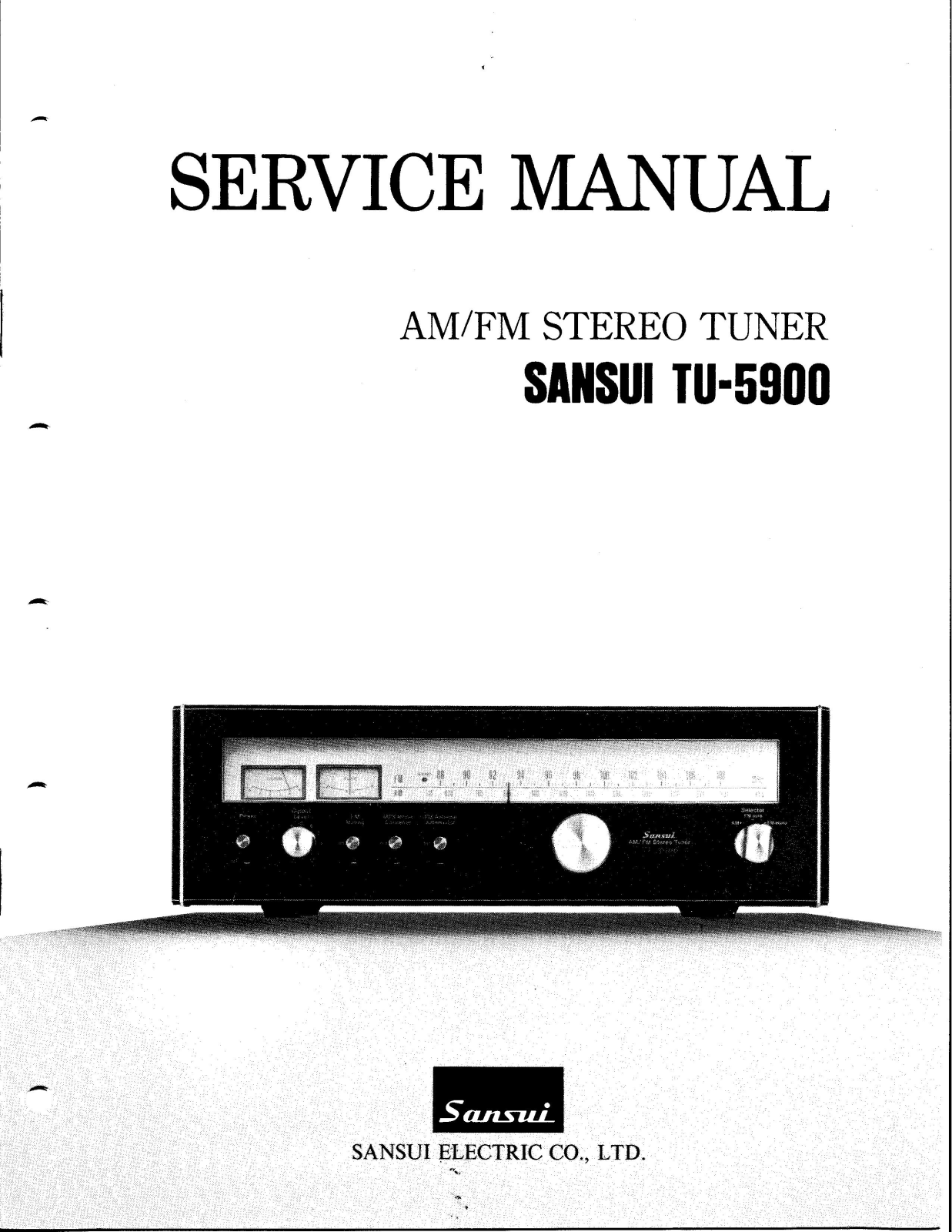 Sansui TU-5900 Service Manual