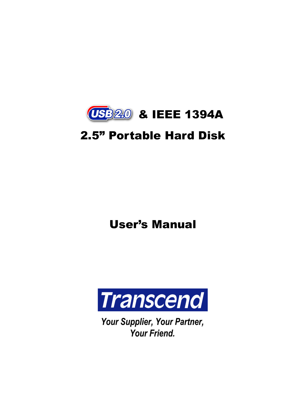 Transcend TS40GHDC2, TS0GHDC2 User Manual