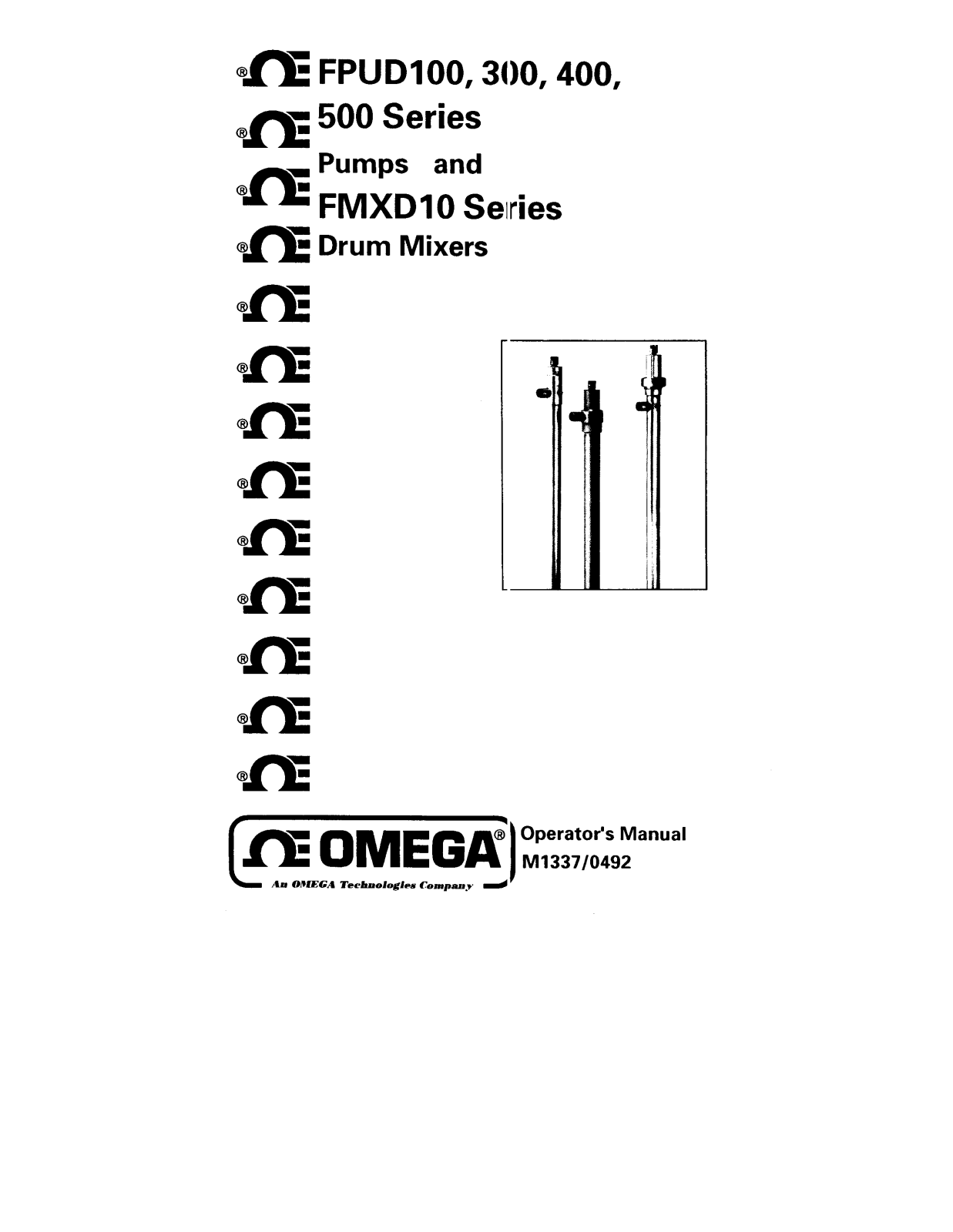 Omega Products FMXD10 Installation  Manual