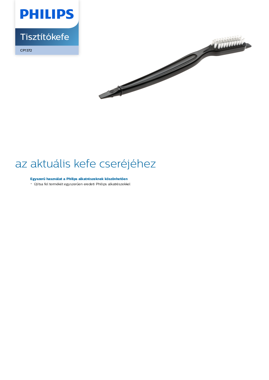 Philips CP1372/01 Leaflet - ManualMachine.com