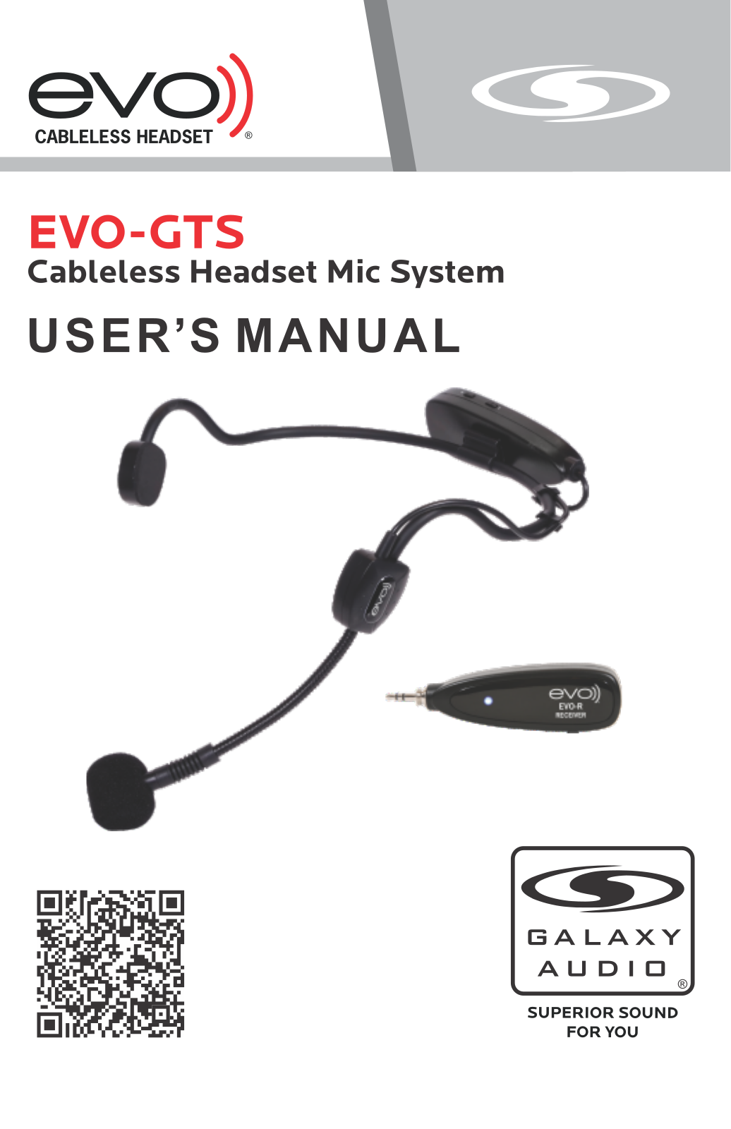 Galaxy Audio EVO-GTSX Users Guide - ManualMachine.com