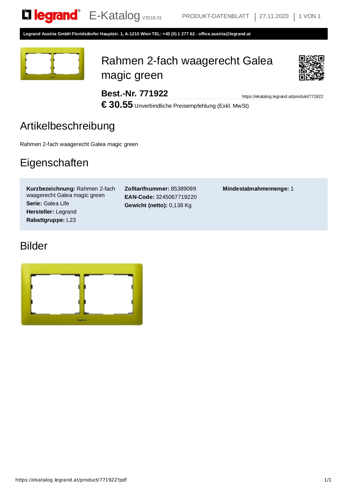 Legrand 771922 User Manual - ManualMachine.com