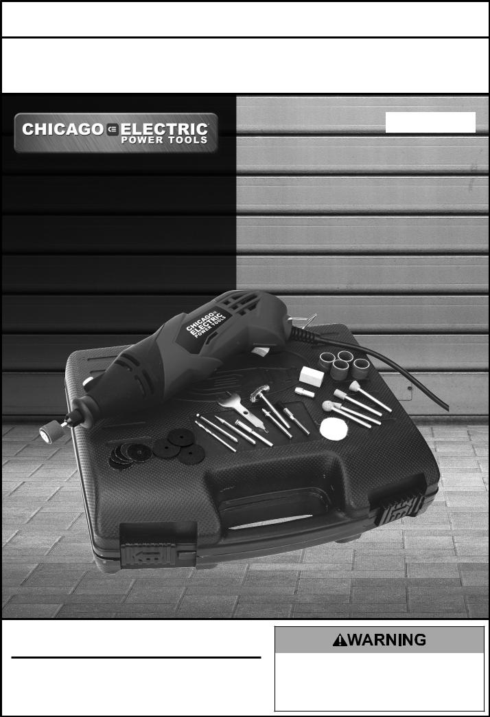 Chicago Electric 68696 User Manual