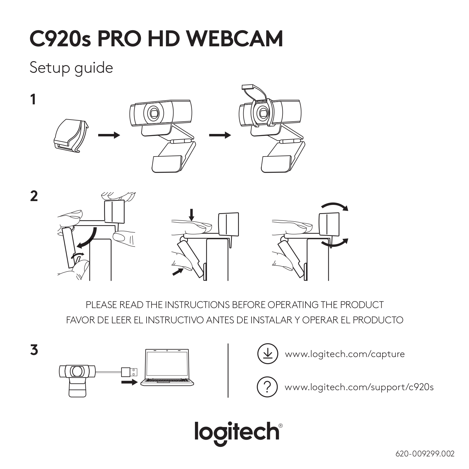 Logitech C920s User Manual