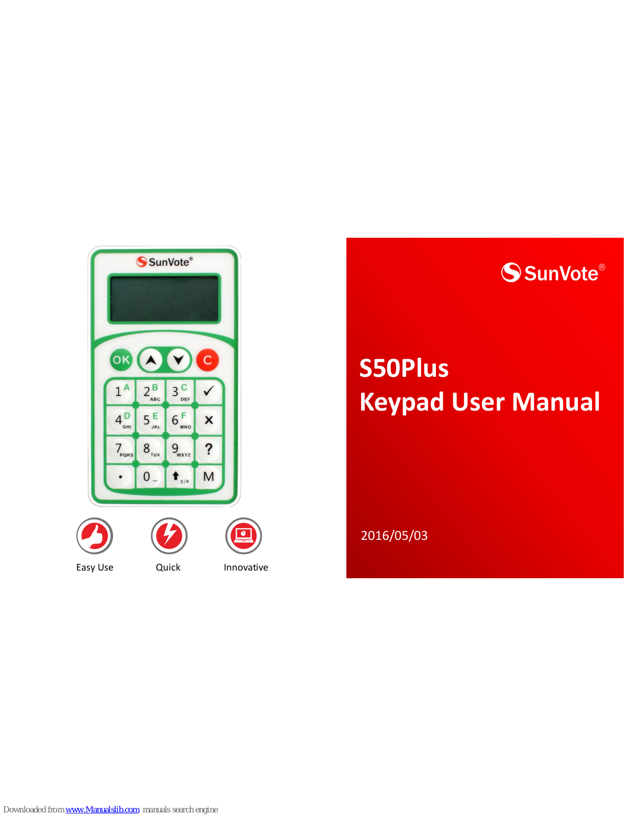 SunVote S50PLUS User Manual