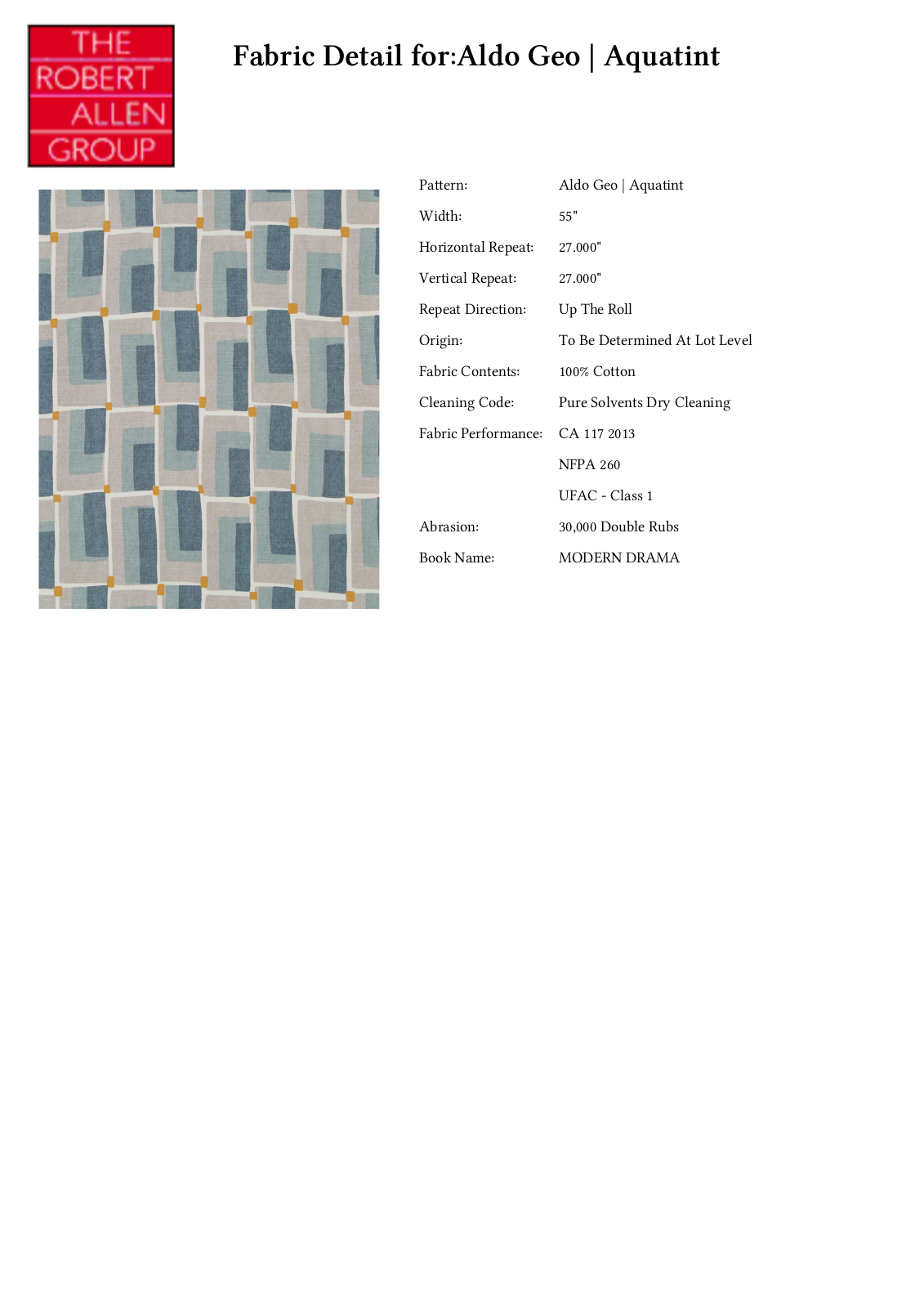 Robert Allen RALF1809 Specifications - ManualMachine.com
