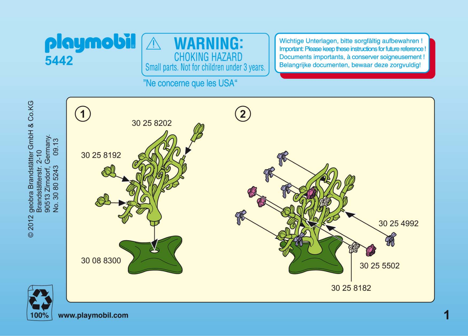 Playmobil 5442 Instructions