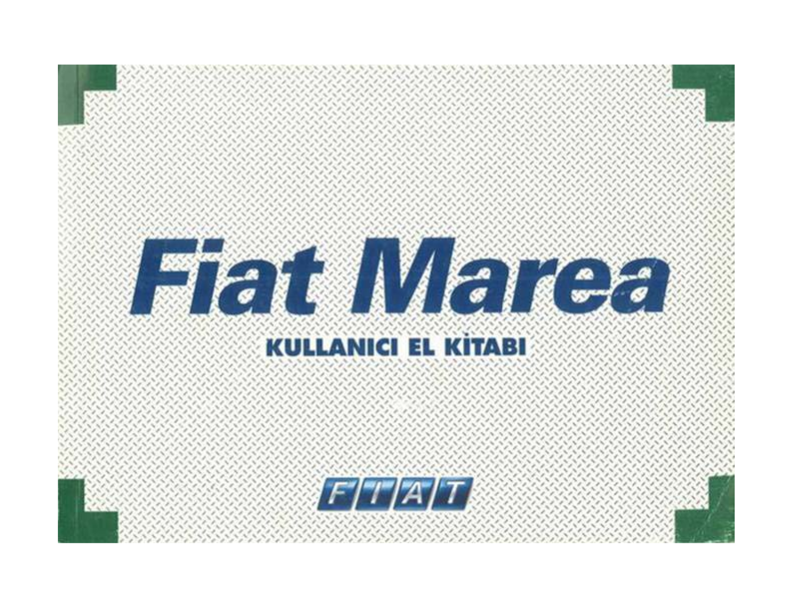 Fiat MAREA User Manual