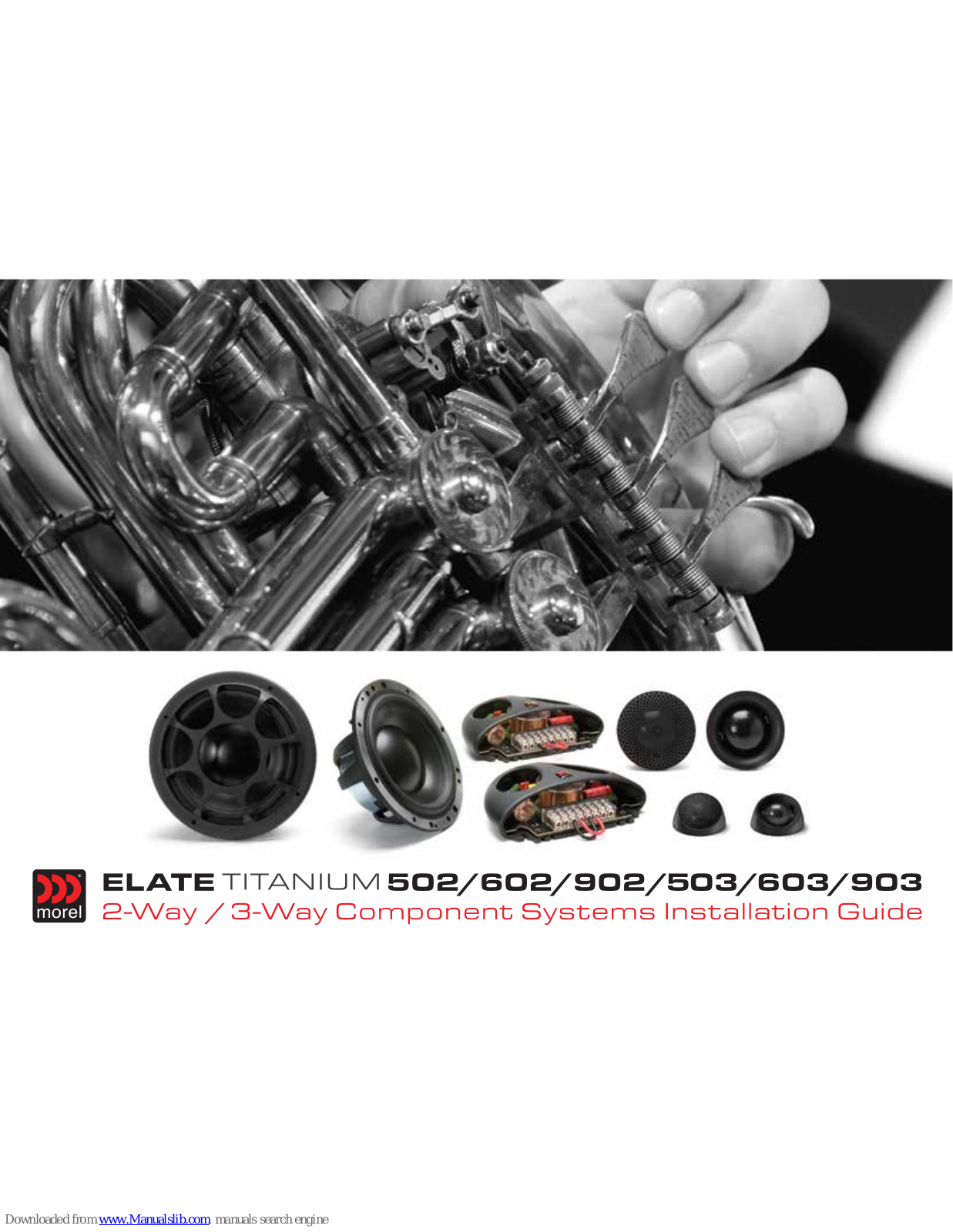 Morel Elate Titanium 502, Elate Titanium 602, Elate Titanium 603, Elate Titanium 902, Elate Titanium 903 Installation Manual - ManualMachine.com