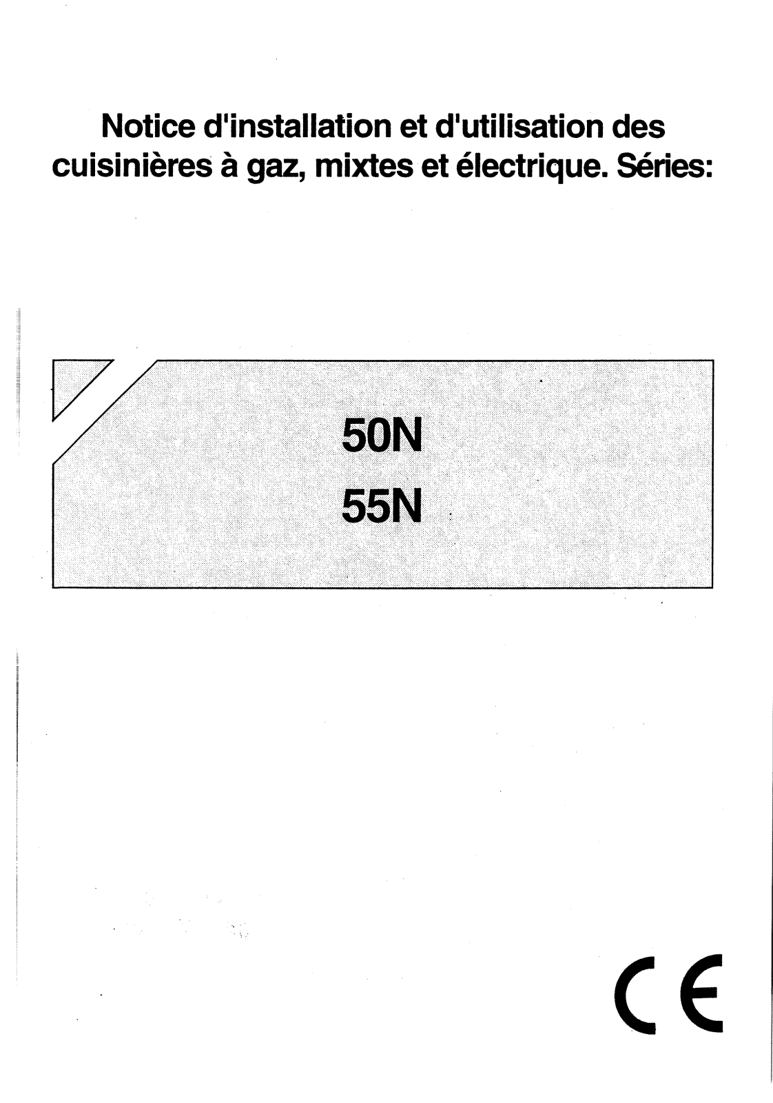 Vedette 50n, 55n User Manual