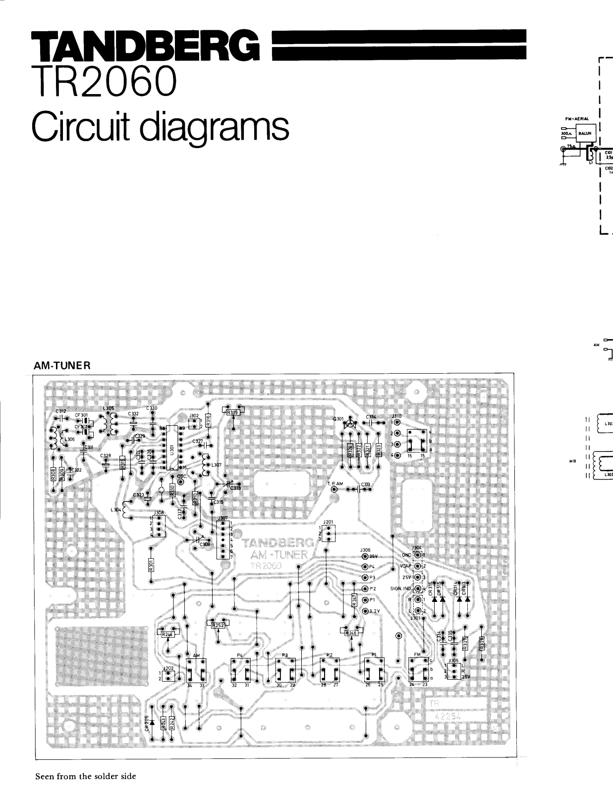 Tandberg TR-2060 Schematic