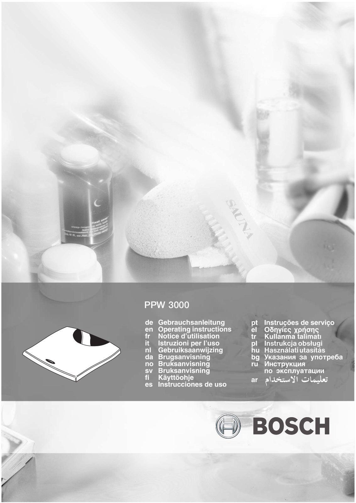 Bosch PPW3000 User Manual