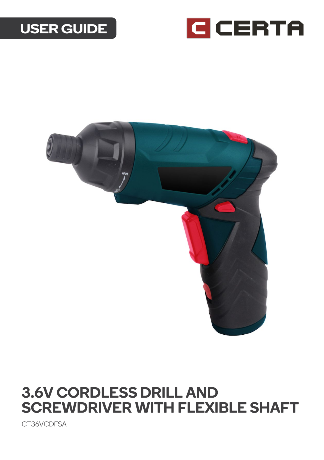 Certa CT36VCDFSA User Manual - ManualMachine.com