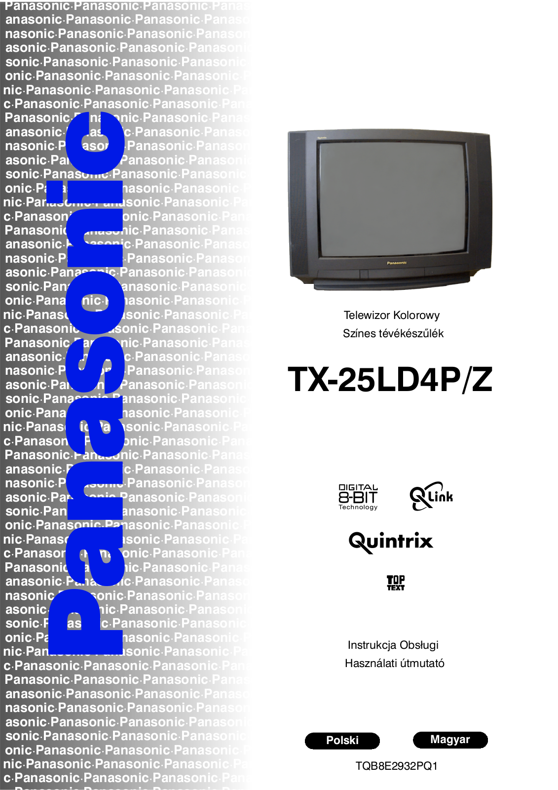 Panasonic TX-25LD4P, TX-25LD4Z User Manual