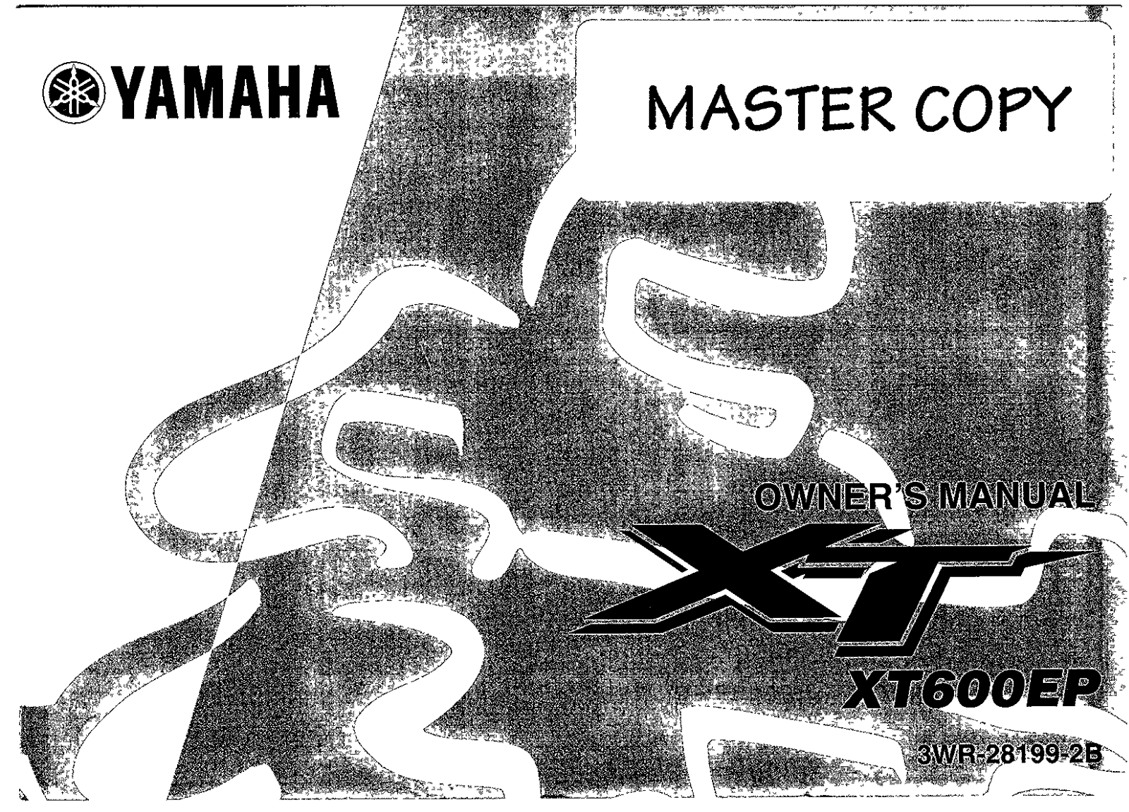 Yamaha XT600E P 2002 Owner's manual