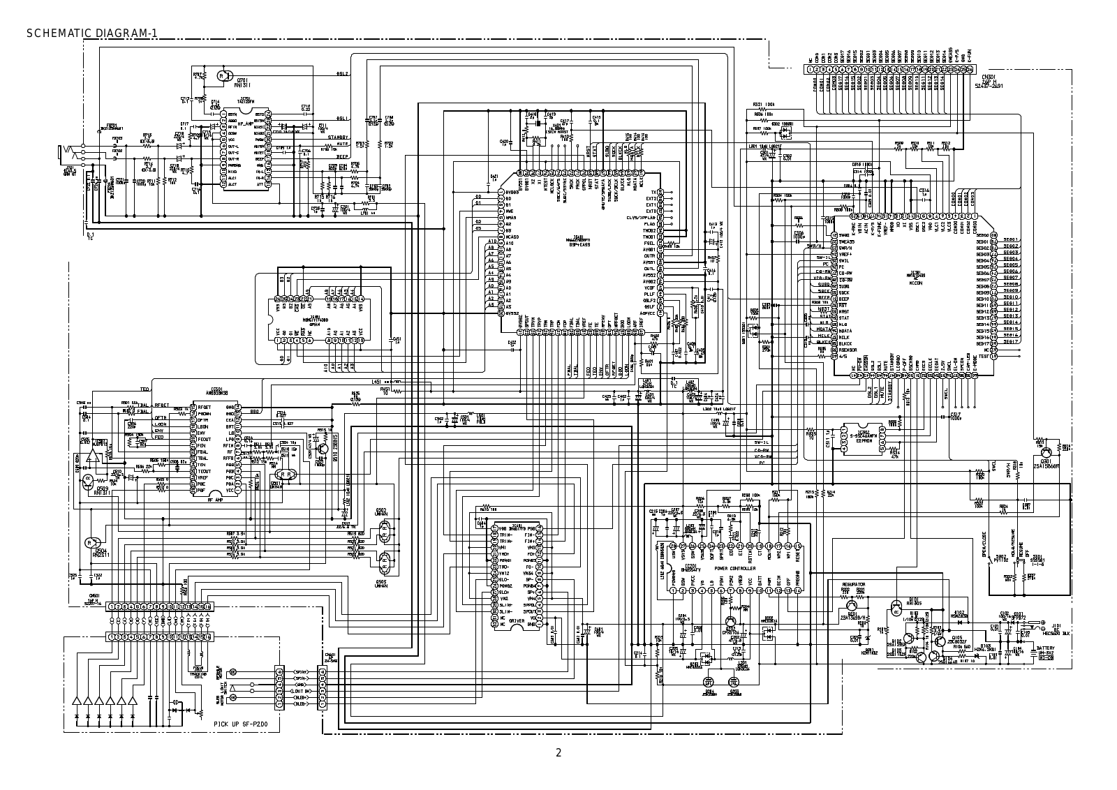 Phonic XP SP910, XP SP911 Shematics