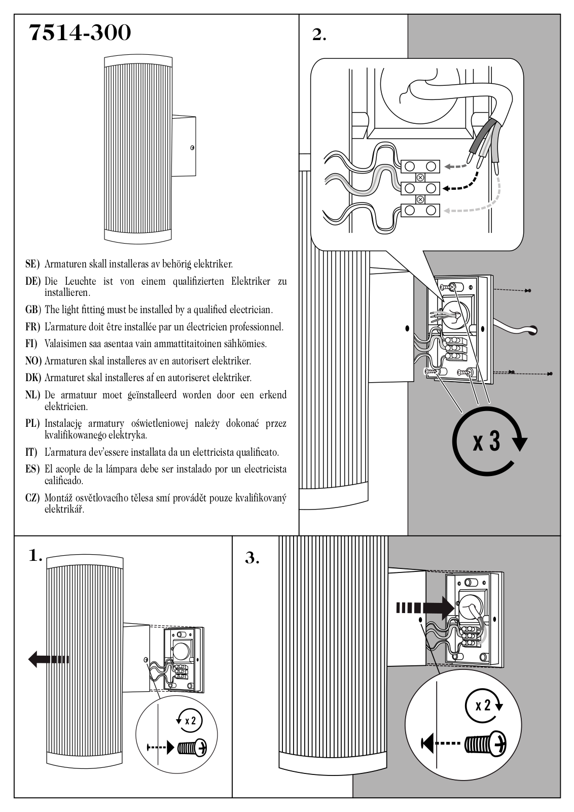 Konstsmide 7514-300 Technical Information