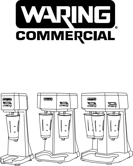Waring WDM360TX, WDM240TX, WDM120TX Instruction Manual