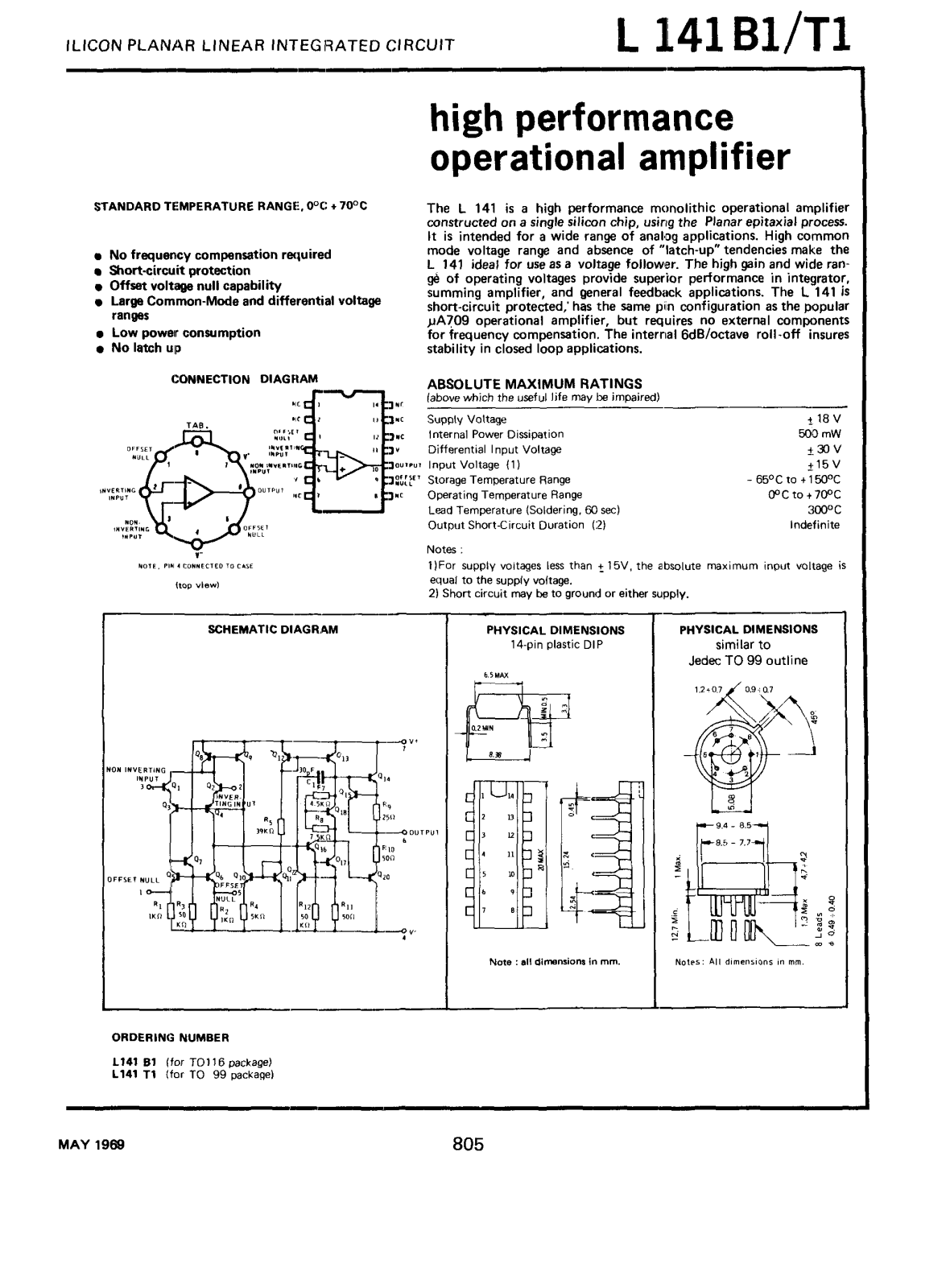 Datasheet L141B1 Specification - ManualMachine.com