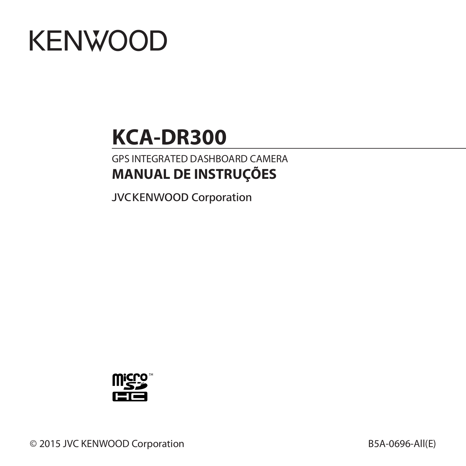 Kenwood KCA-DR300 User Manual