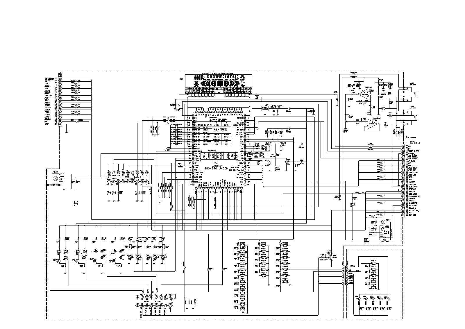 Goldstar ffh-680 Service Manual schematic diagram