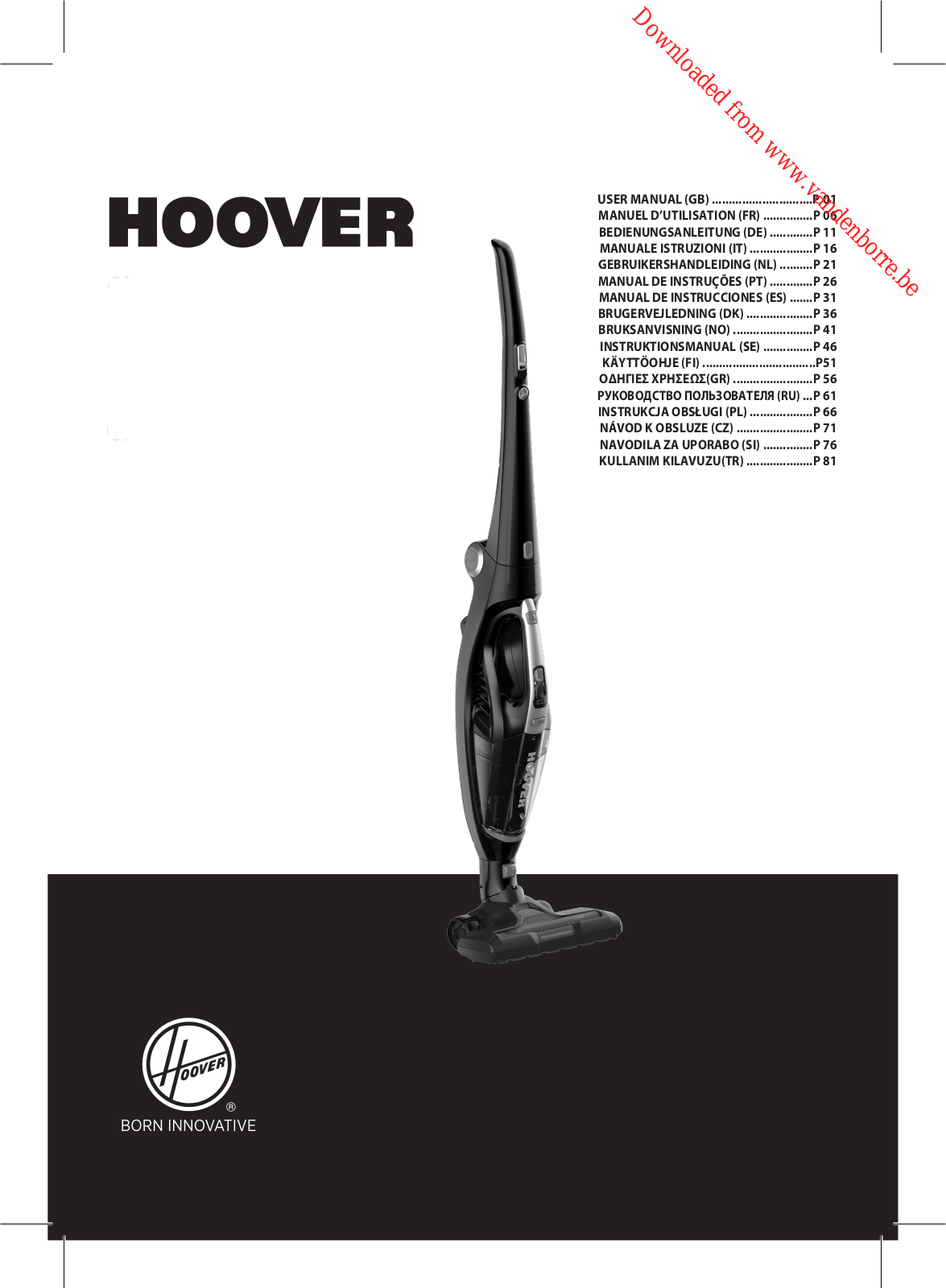 HOOVER FE144LG User Manual