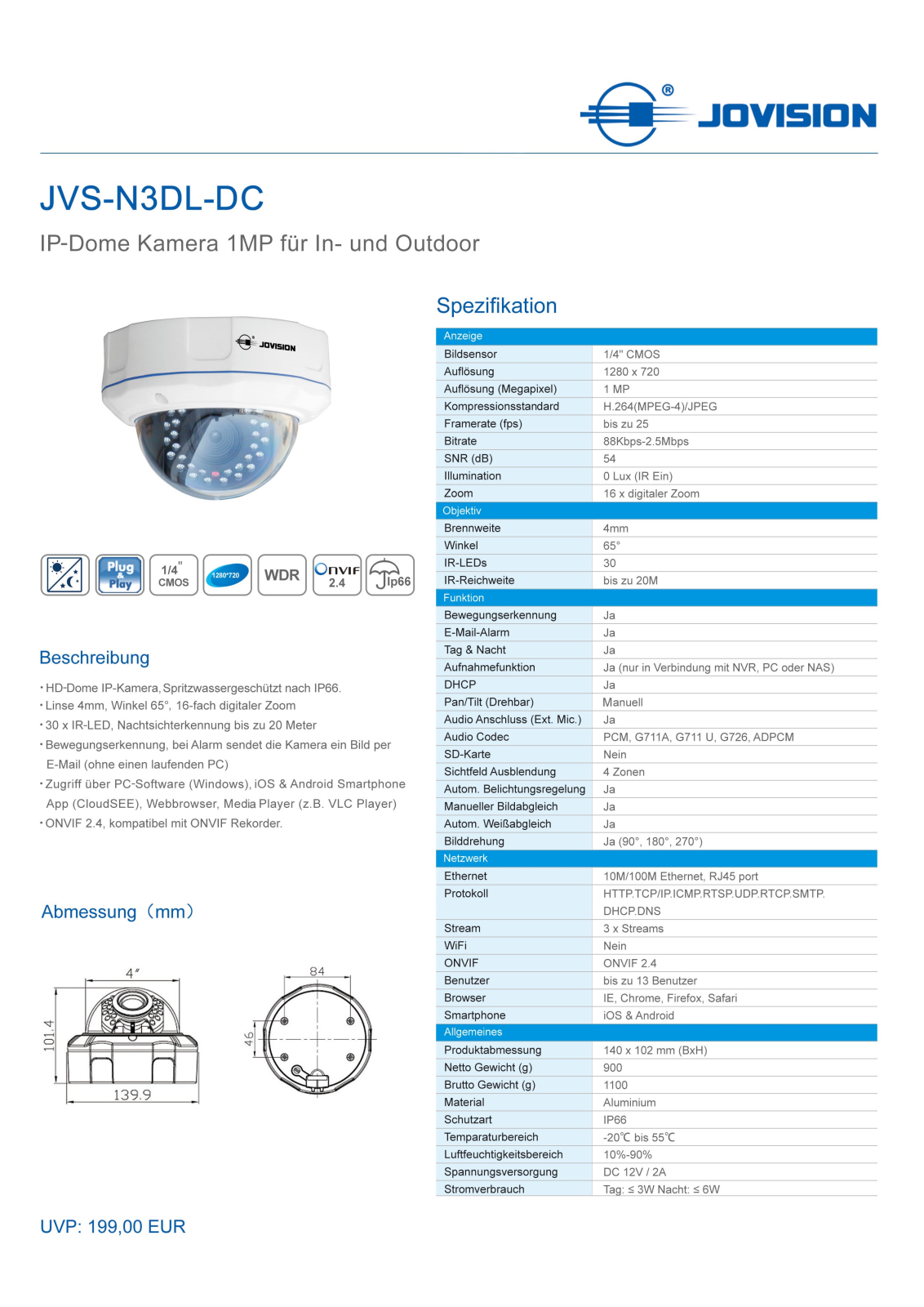 Jovision JVS-N3DL-DC Service Manual