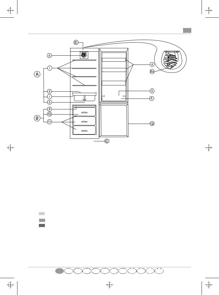 Whirlpool ARZ 896-1/H/SILVER, ARZ 896-1/H, ARZ 564/H, ARZ 897/H/SILVER, ARZ 897-1/H INSTRUCTION FOR USE