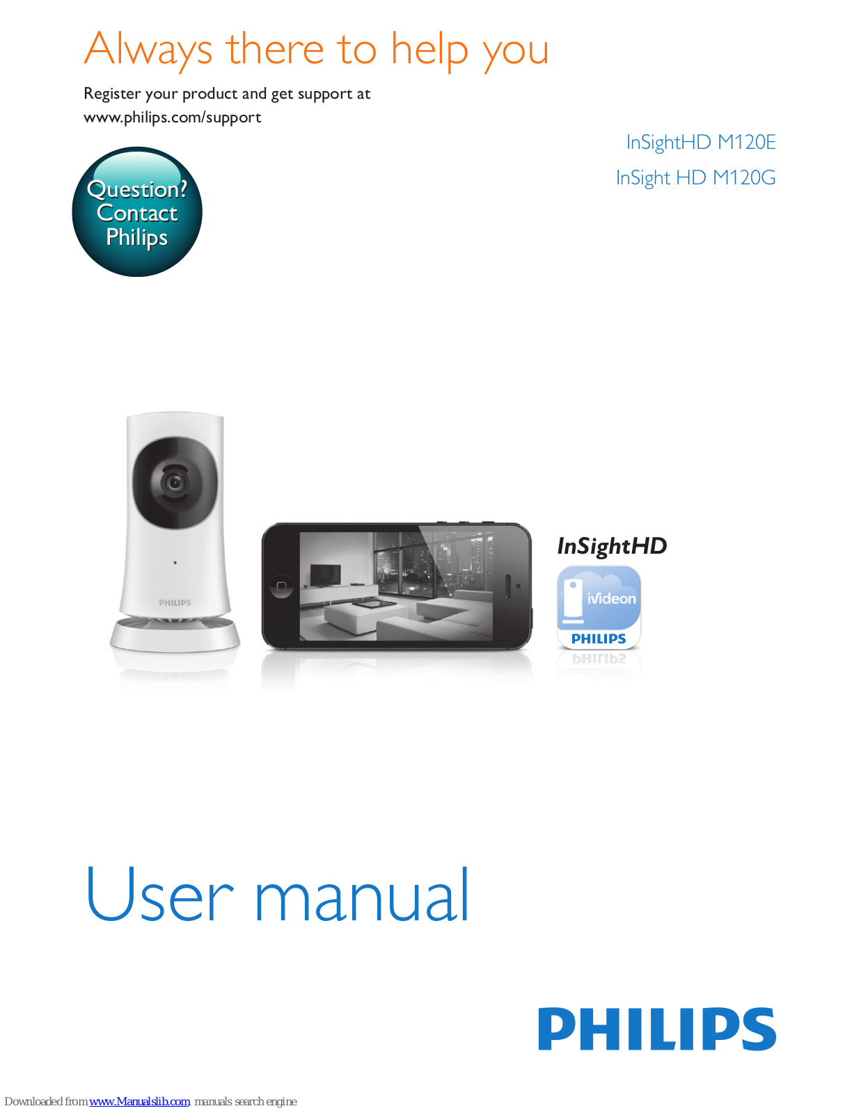 Philips InSightHD M120E, InSight HD M120G User Manual