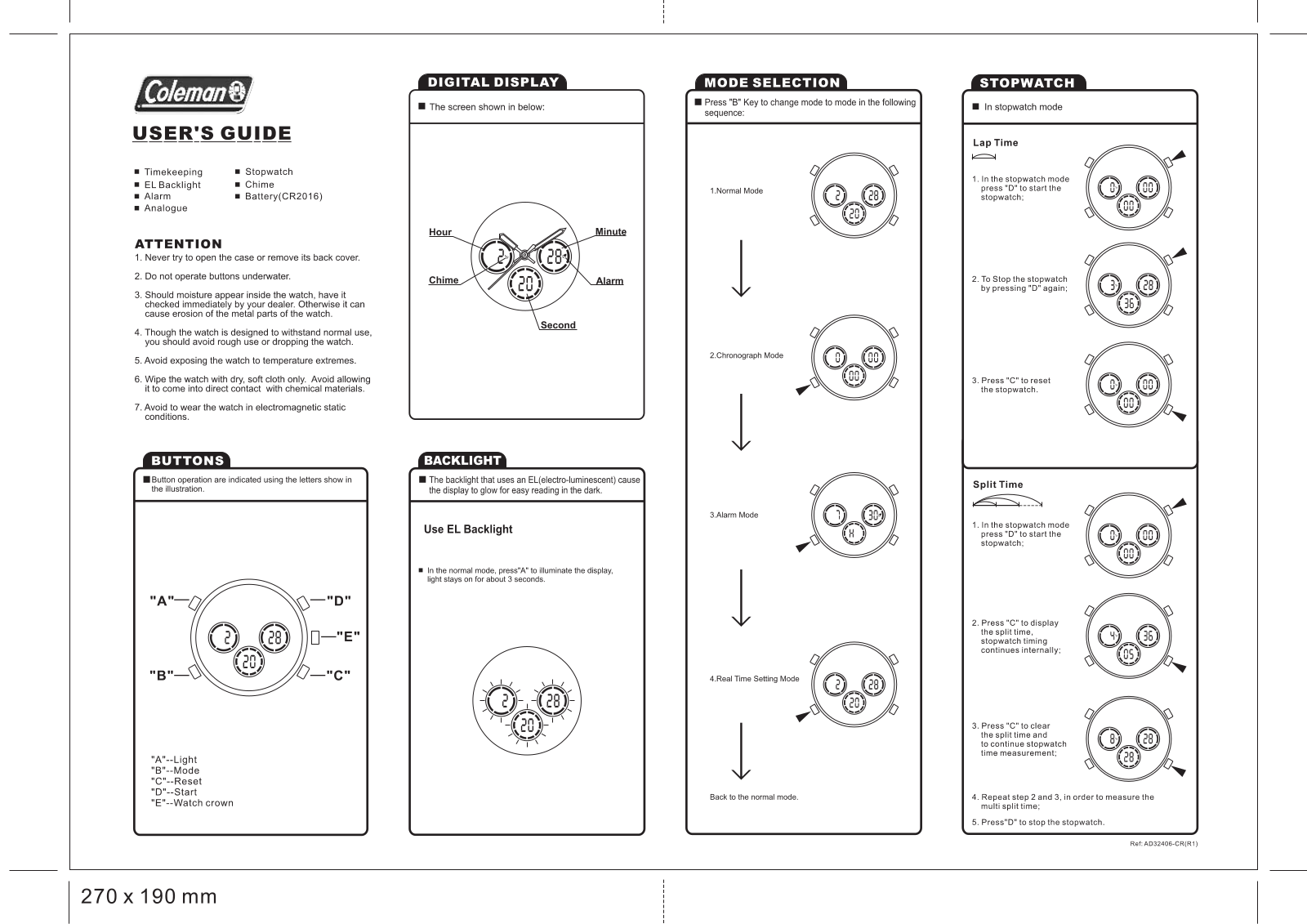 Golden State International 40-338, 40-402, 40-396, 40-356, 40-326 User Manual