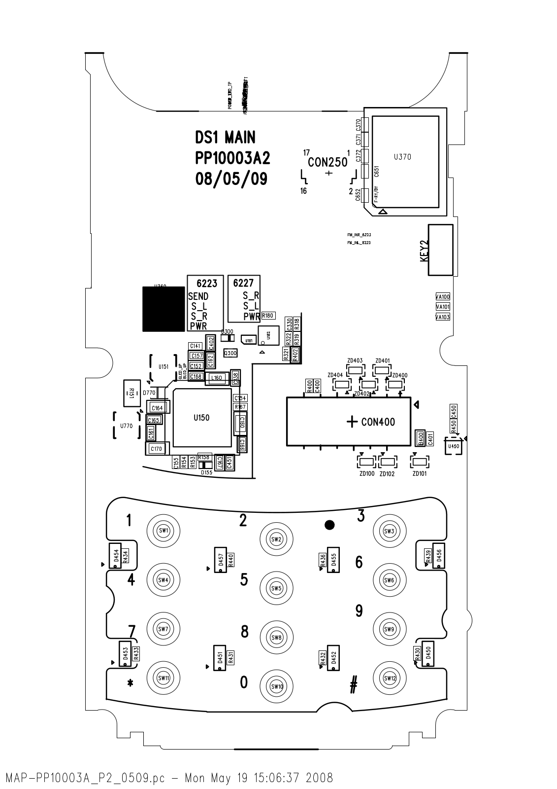 FLY DS500 Service Manual Block Diagram