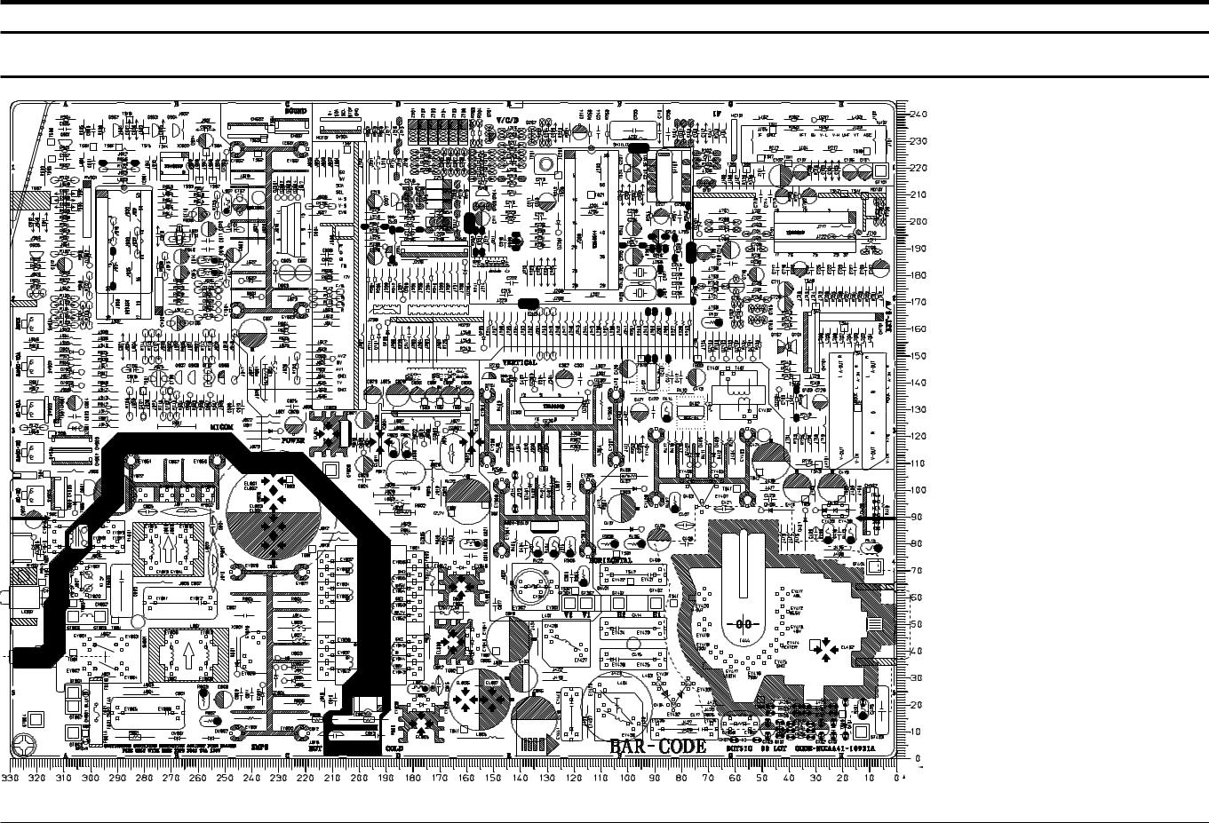 Samsung SC-76, CK-76 PCB Diagram