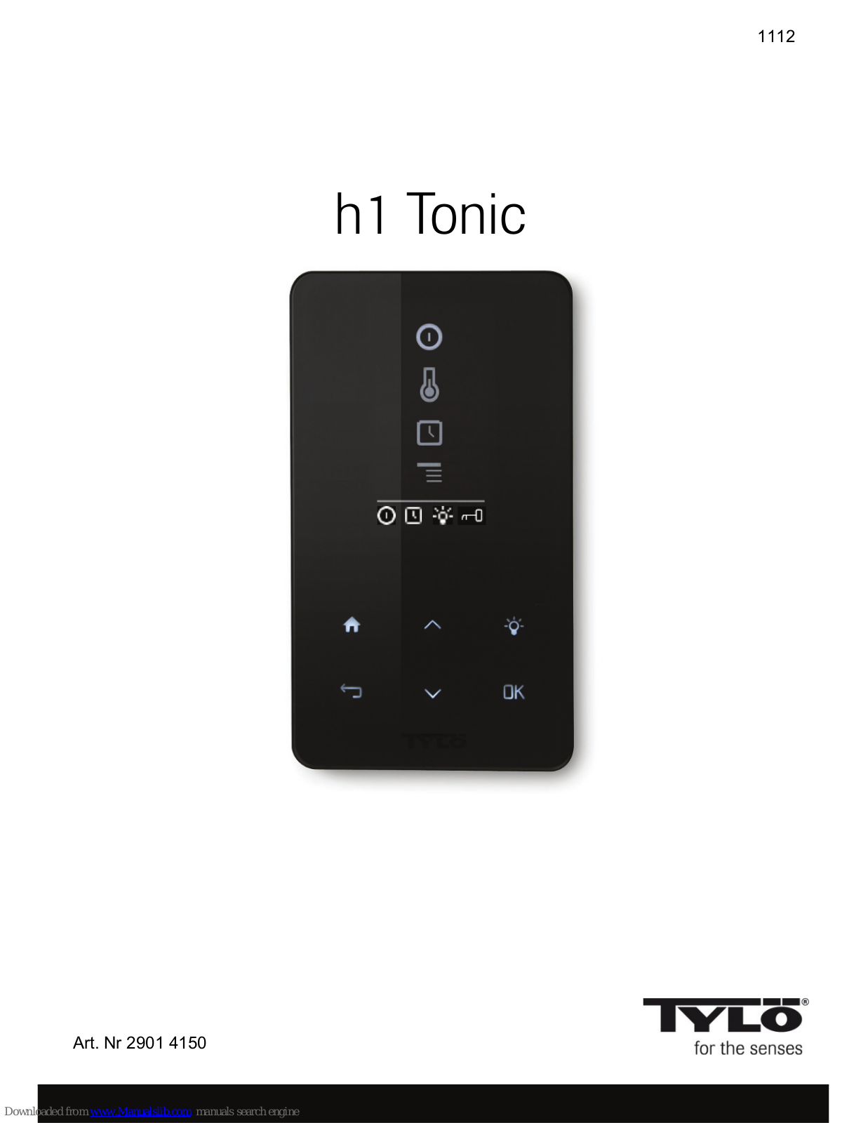 Tylo H1 Tonic Operating Instructions Manual