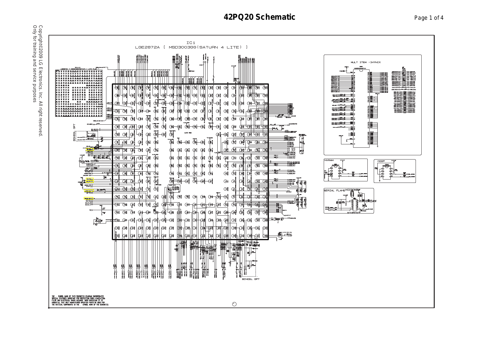 LG 42PQ20 Schematic