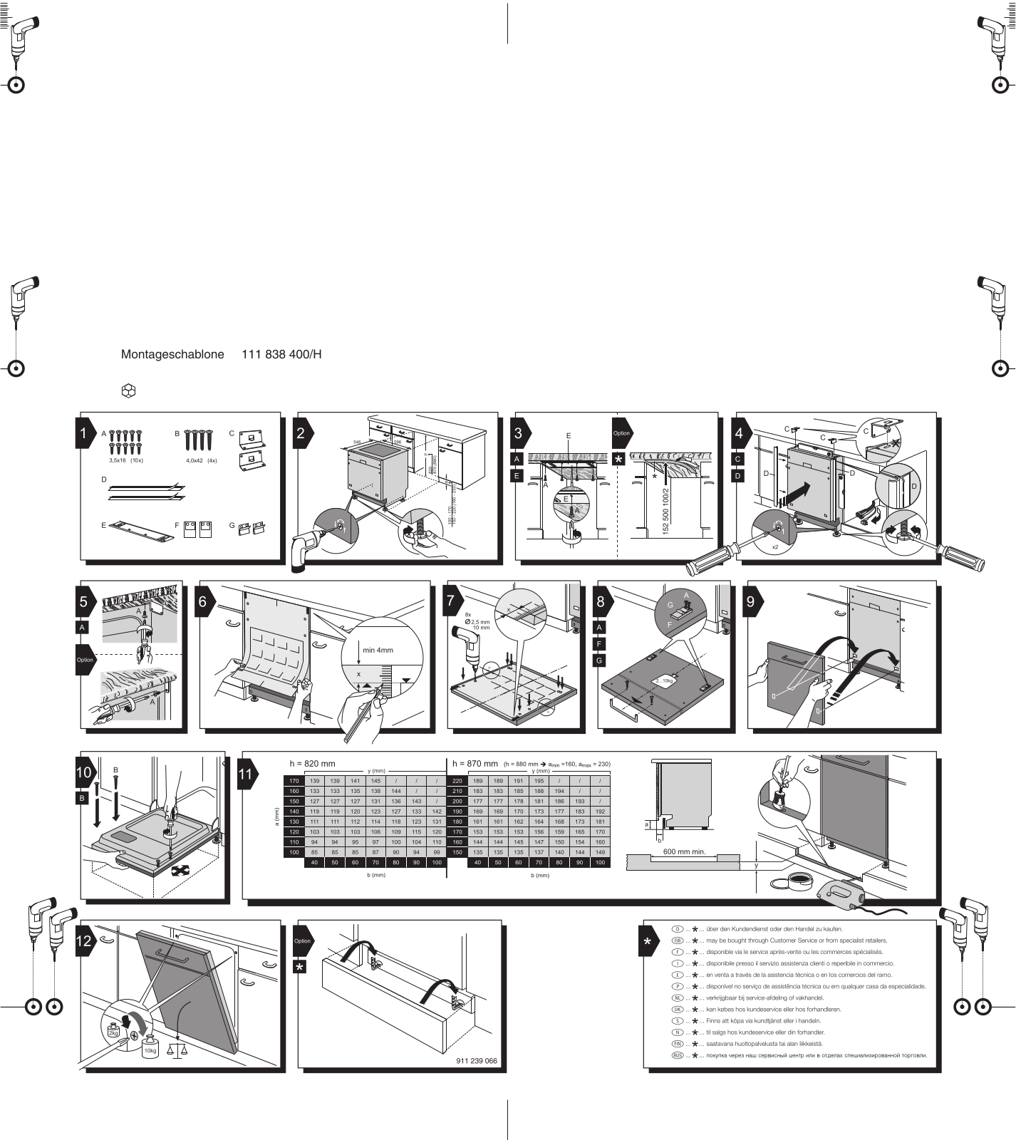 AEG F88080VI User Manual