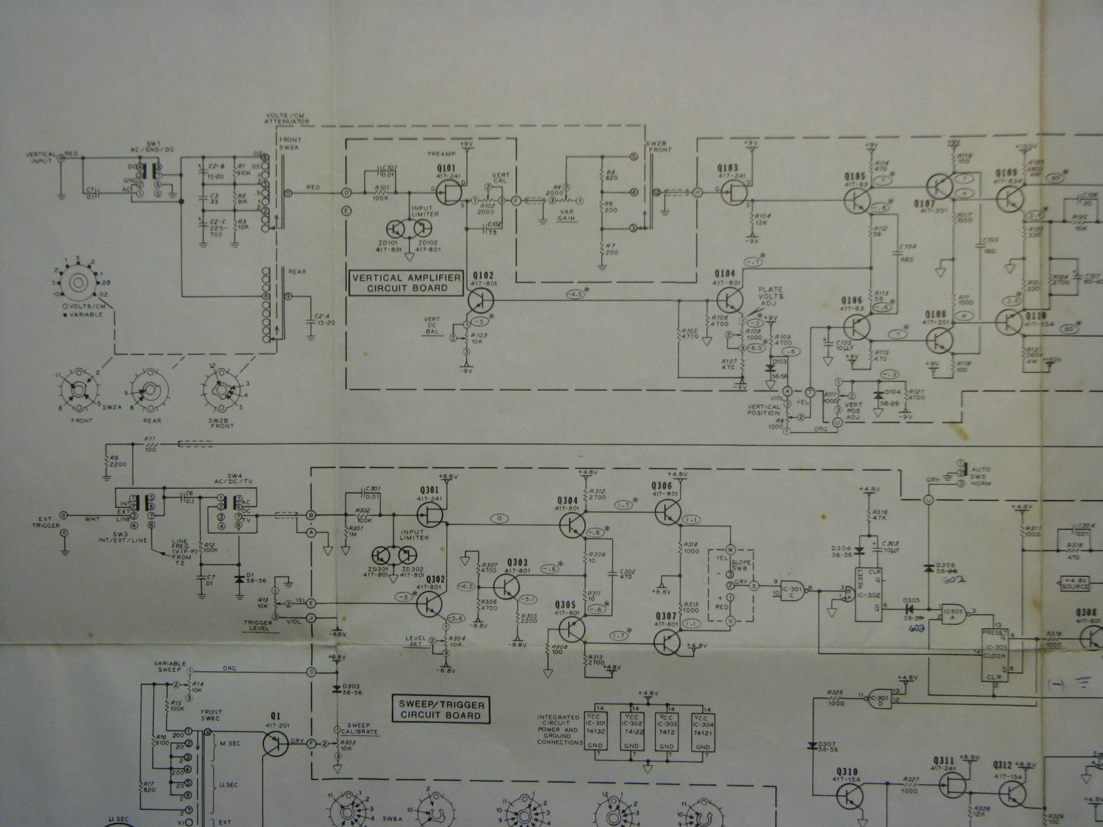 Heathkit IO-4540 Schematic