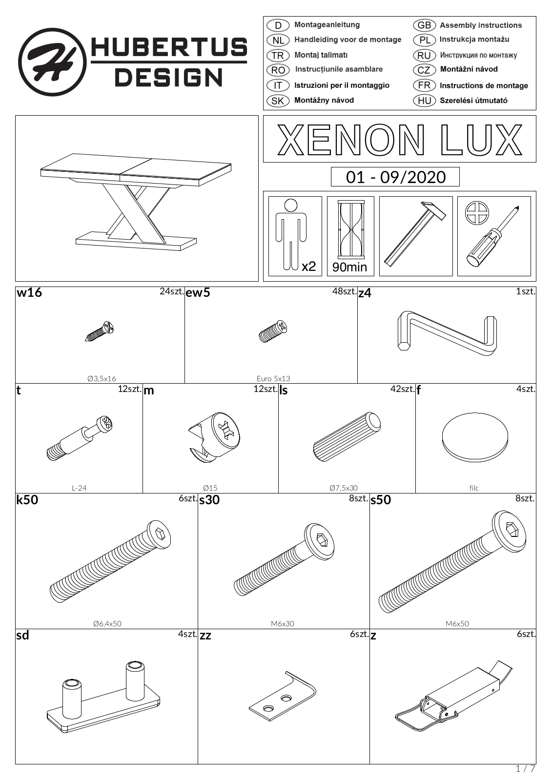 MaximaHouse MXHO2946 ASSEMBLY INSTRUCTIONS - ManualMachine.com