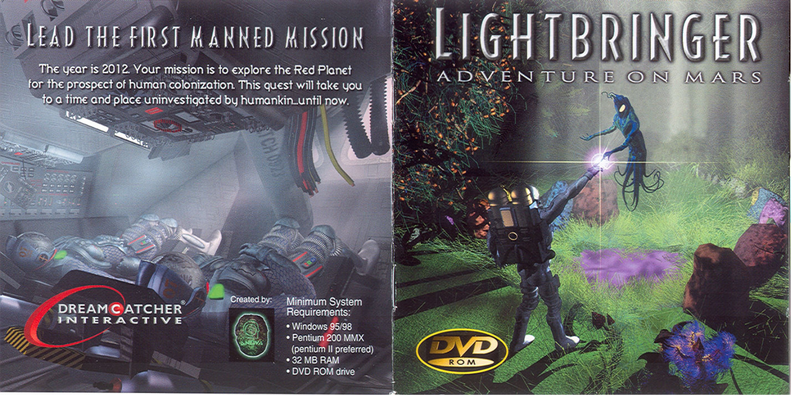 Games PC LIGHTBRINGER-ADVENTURE ON MARS User Manual