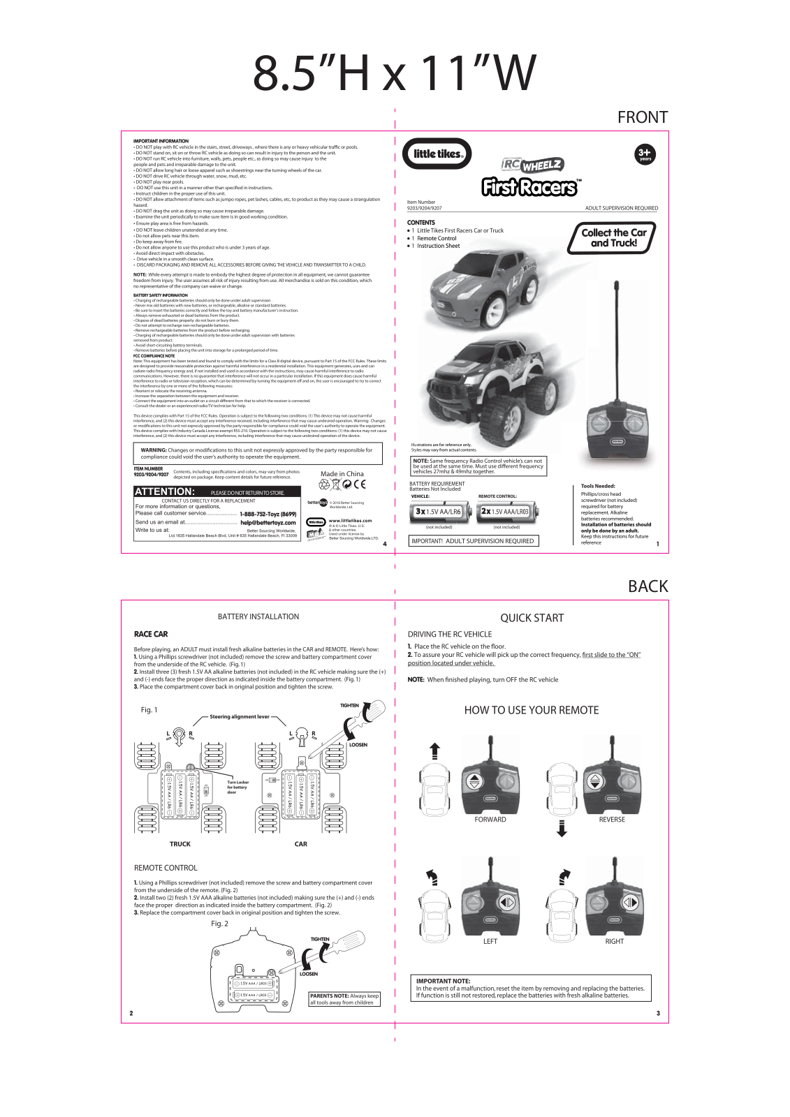 Better Sourcing Worldwide 49RX, 49TX User Manual