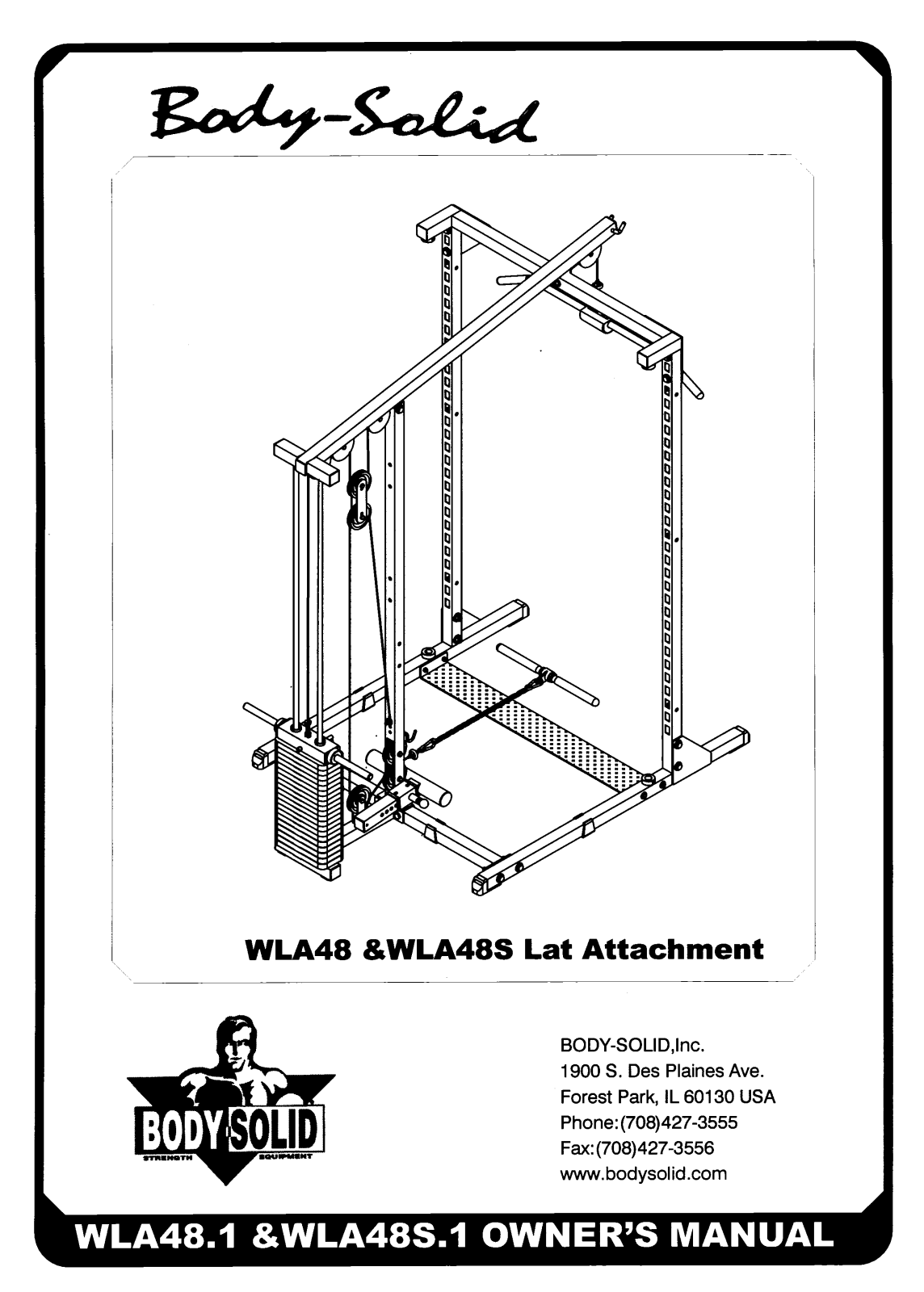 Body Solid WLA48S, WLA48 User Manual