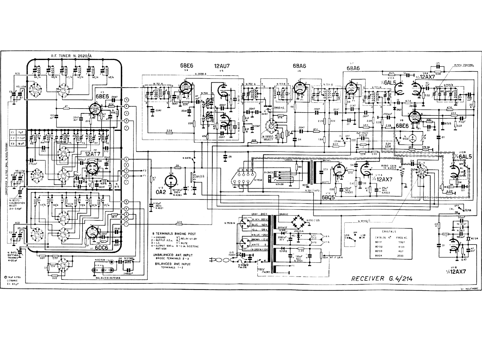 Geloso g4 214 schematic