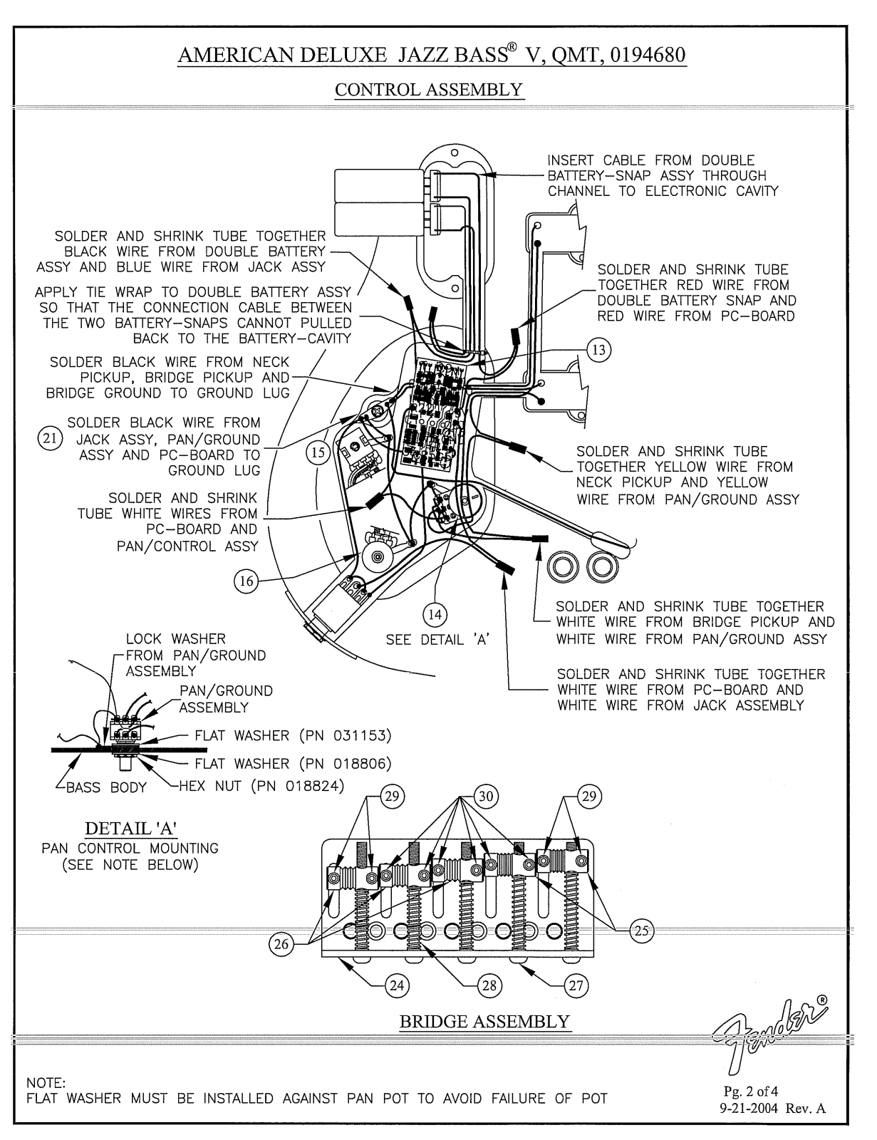 Fender 194680 User Manual