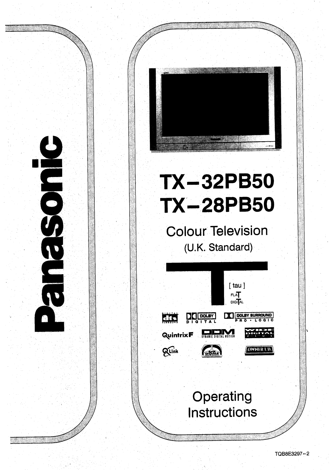 PANASONIC TX-28PB50 User Manual