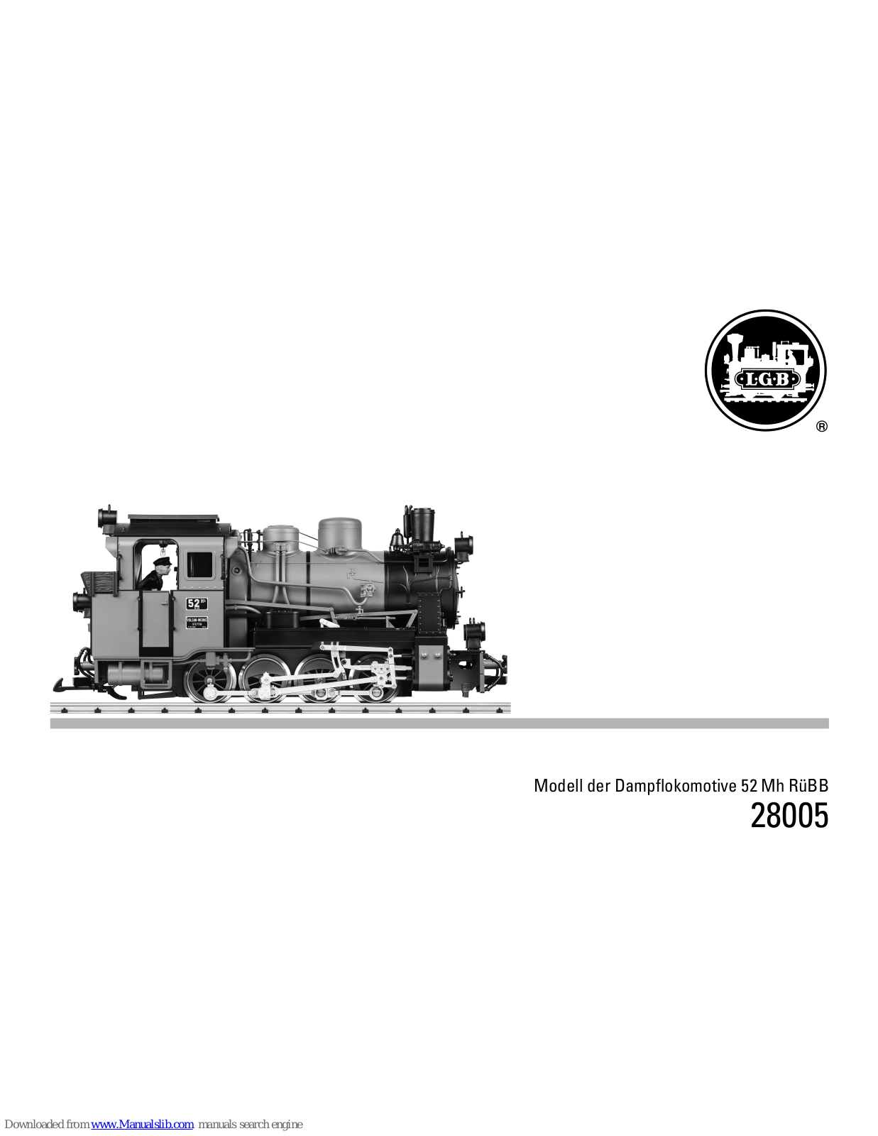 marklin 28005 User Manual