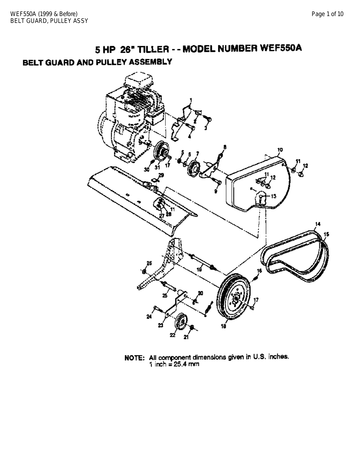 AYP WEF550A Parts List - ManualMachine.com