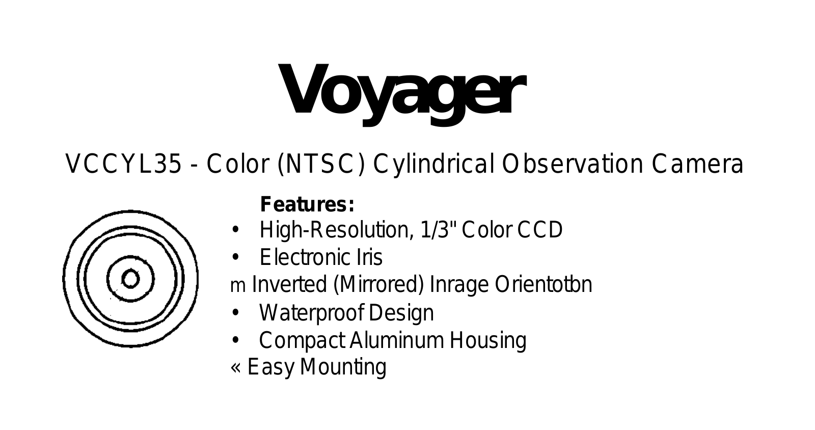 ASA VCCYL35 User Manual