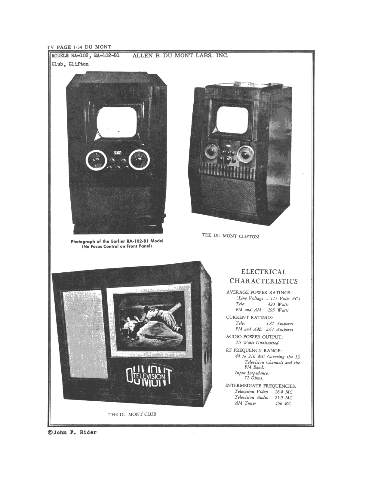 Dumont ra 102 schematic - ManualMachine.com