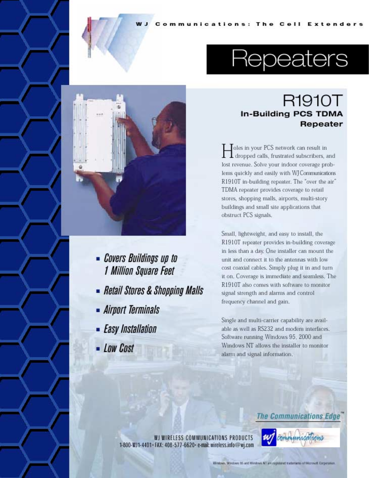 WJ Communications R1910T Datasheet