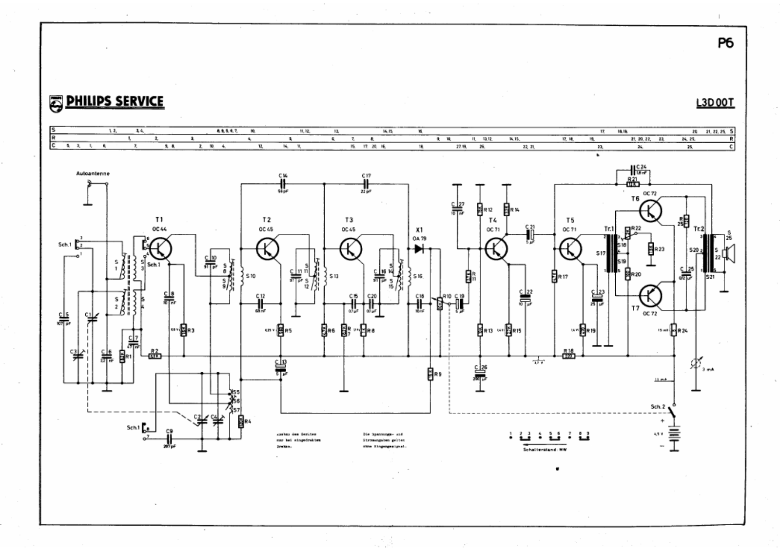 Philips l3d00t schematic