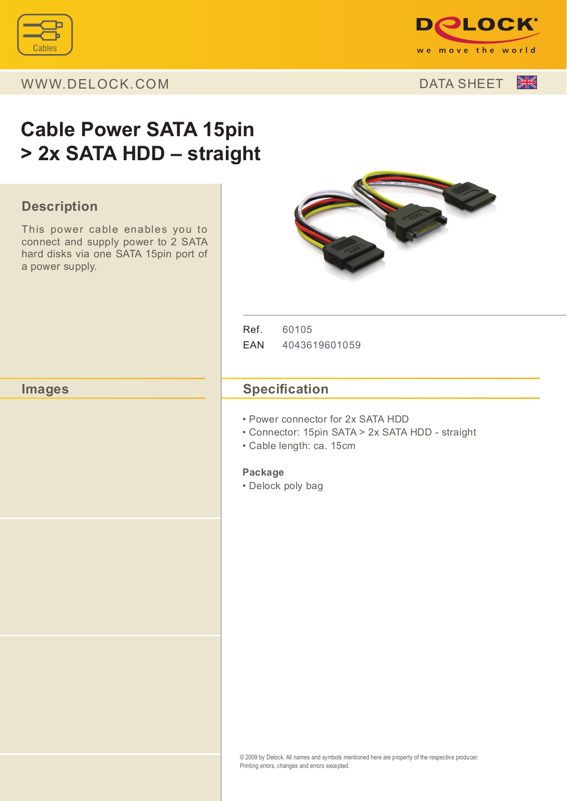 DeLOCK 60105 User Manual